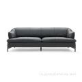 Новые продукты дизайн кожаная мебель 3 -местный диван